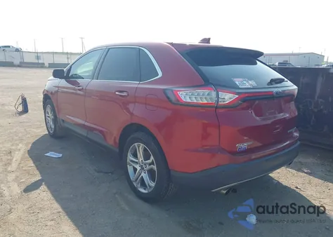 2017 Ford Edge Titanium from USA, damaged, VIN 2FMPK3K95HBB57678